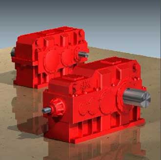 B4型大功率工业齿轮箱B4 type high-power industrial gearbox